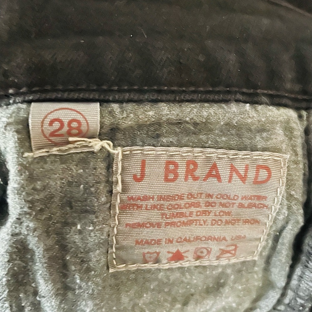 J Brand Heartbreaker Black Flare Slight Stretch Jean - Picture 4 of 11